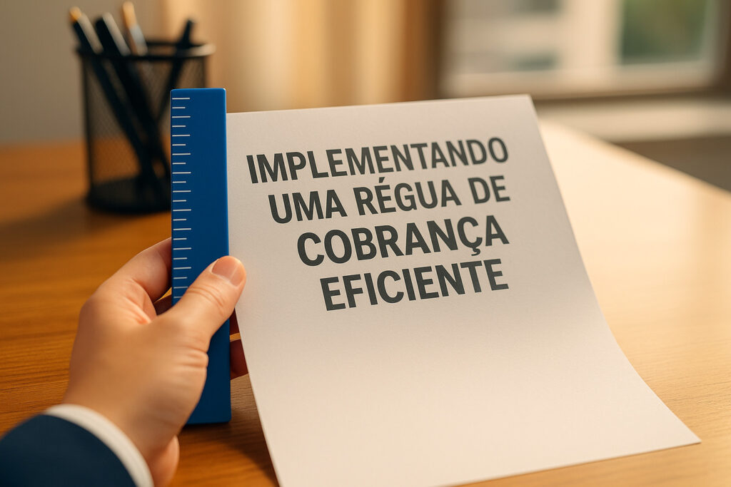 como criar régua de cobrança eficiente