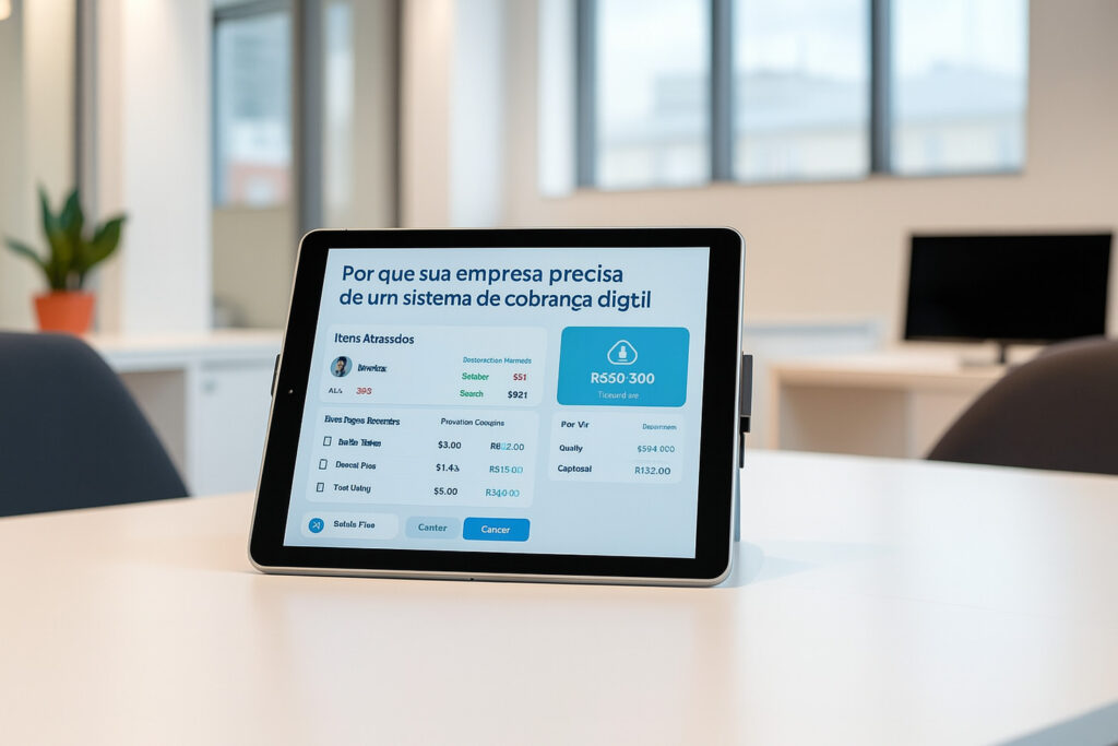 Por que sua empresa precisa de um sistema de cobrança digital