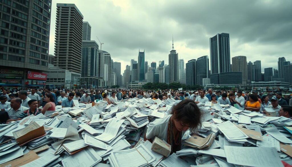 inadimplência no Brasil