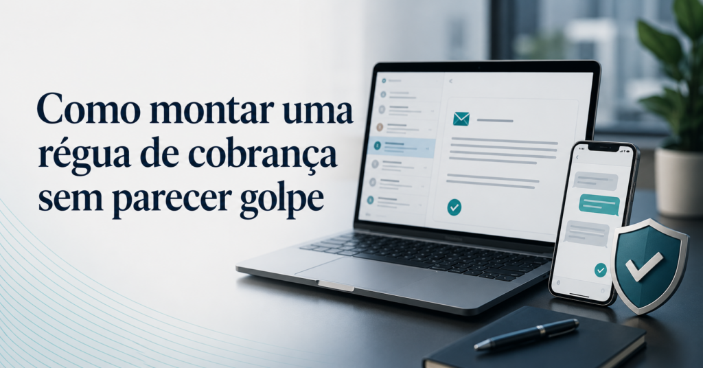 como montar uma régua de cobrança sem parecer golpe
